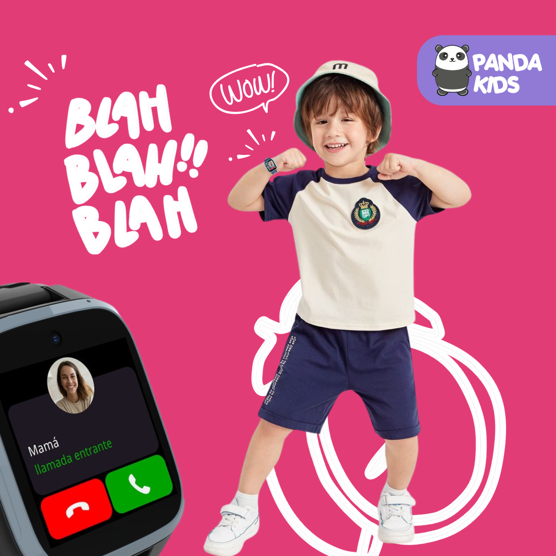 PandaKids ® Reloj con GPS y Botón SOS