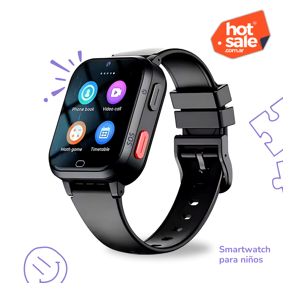 PandaKids ® Reloj con GPS y Botón SOS