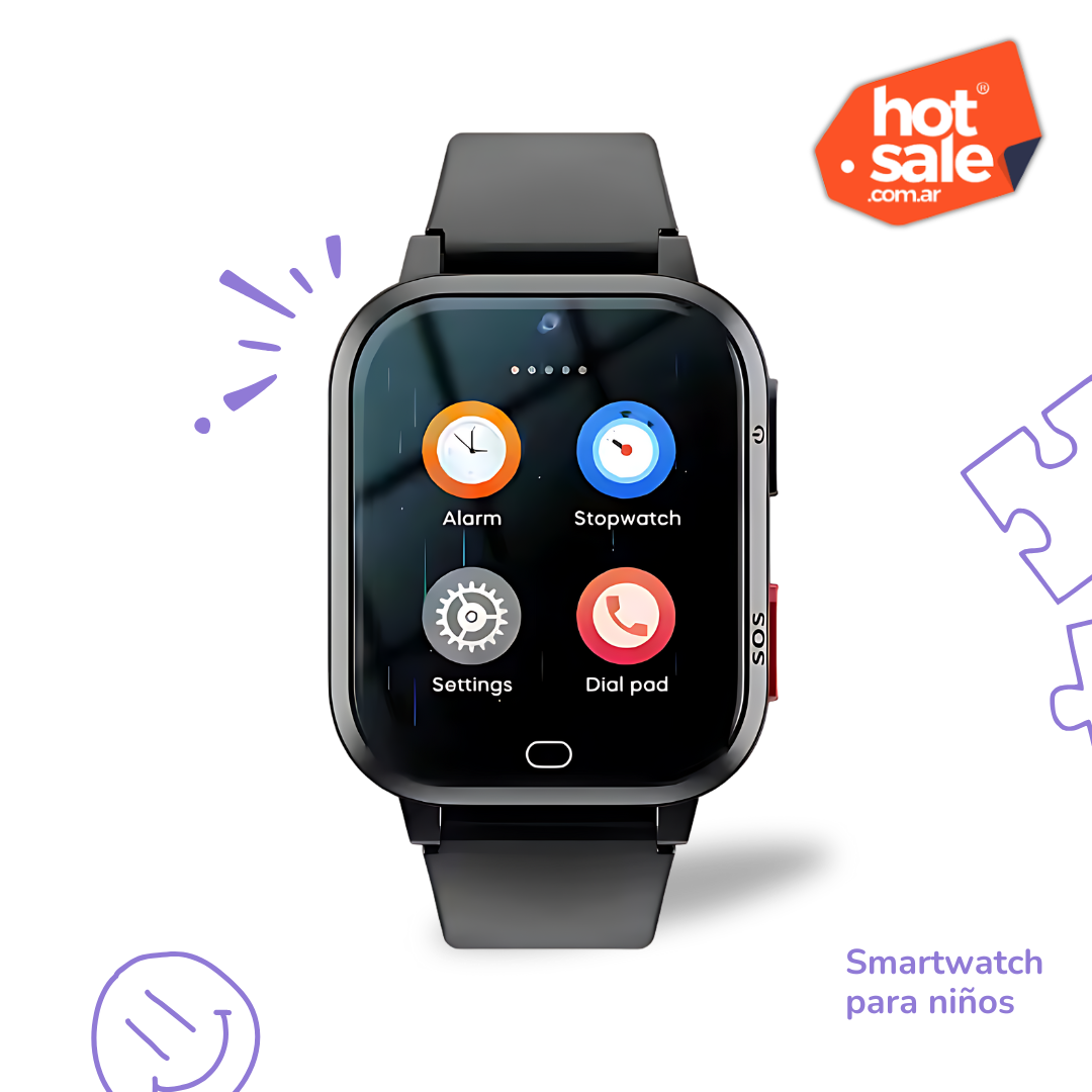 PandaKids ® Reloj con GPS y Botón SOS