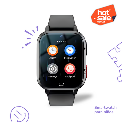 PandaKids ® Reloj con GPS y Botón SOS