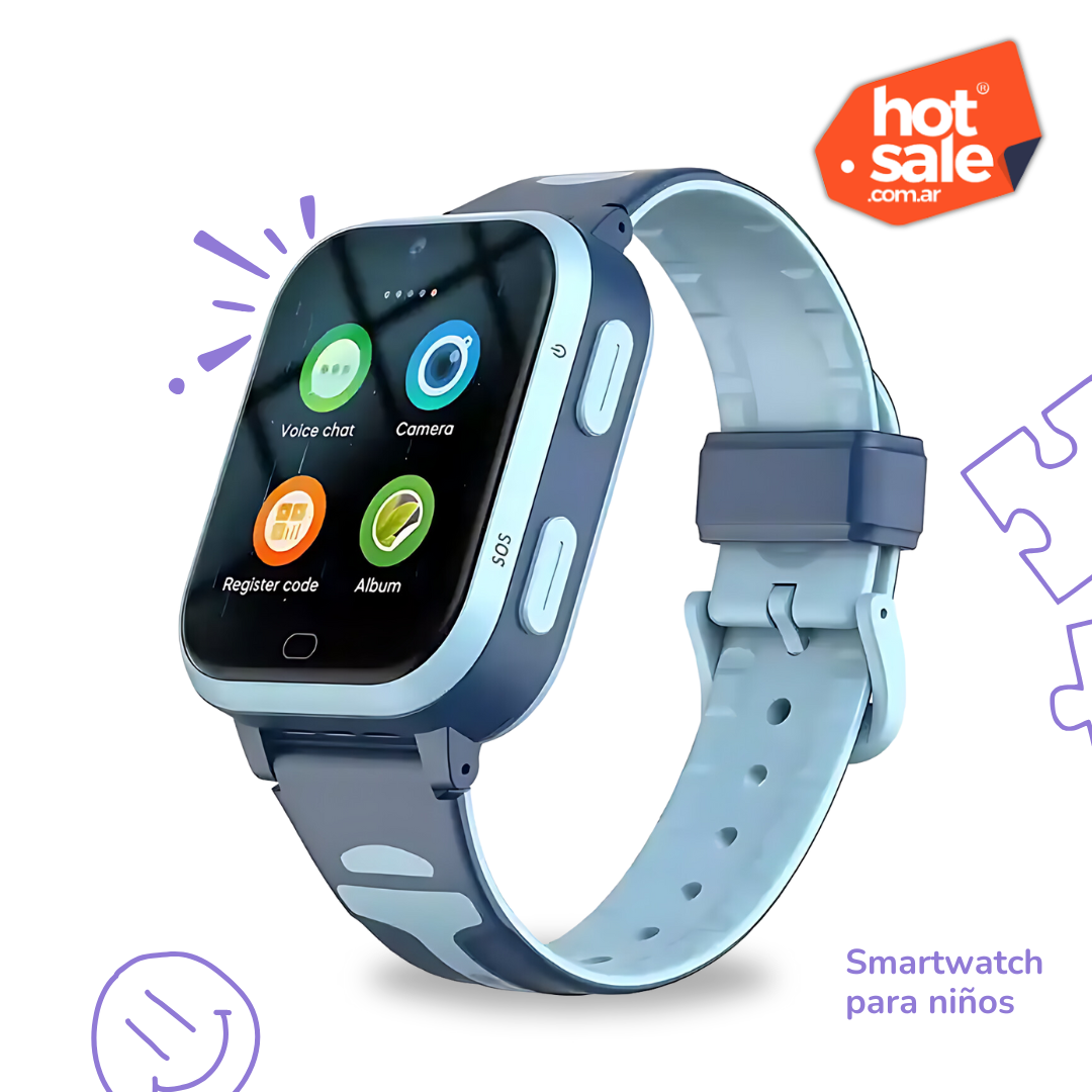 PandaKids ® Reloj con GPS y Botón SOS